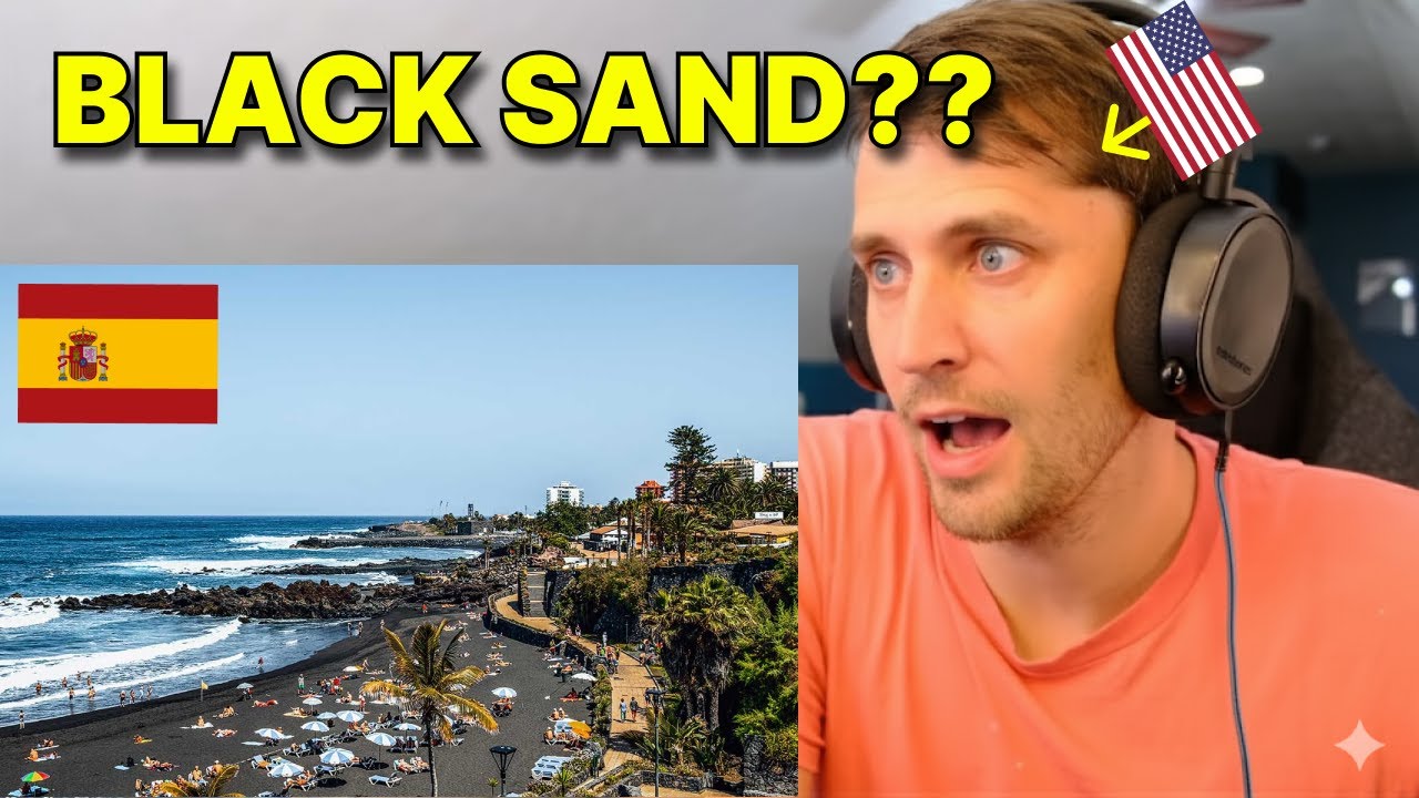 American reacts to Tenerife Island