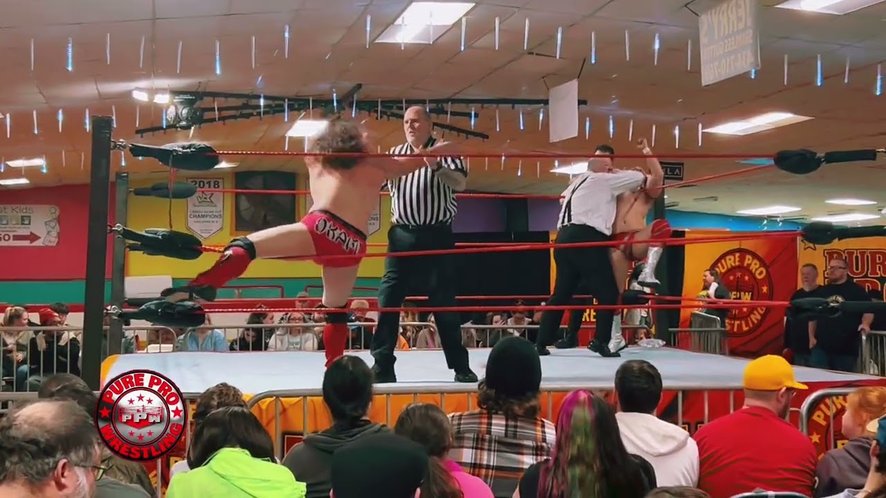 Pure Pro Wrestling:Amish Country vs Tommy Okami & Yela Man