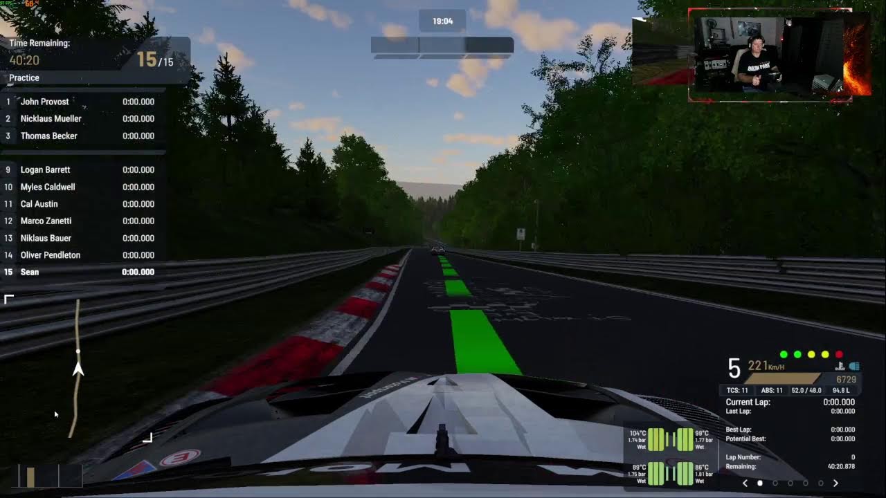 Racing for fun and relaxing.