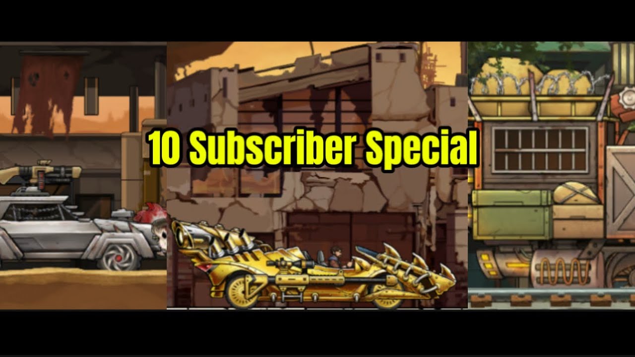 Earn To Die Rogue All Driving Levels (10 Subscribers Special) 