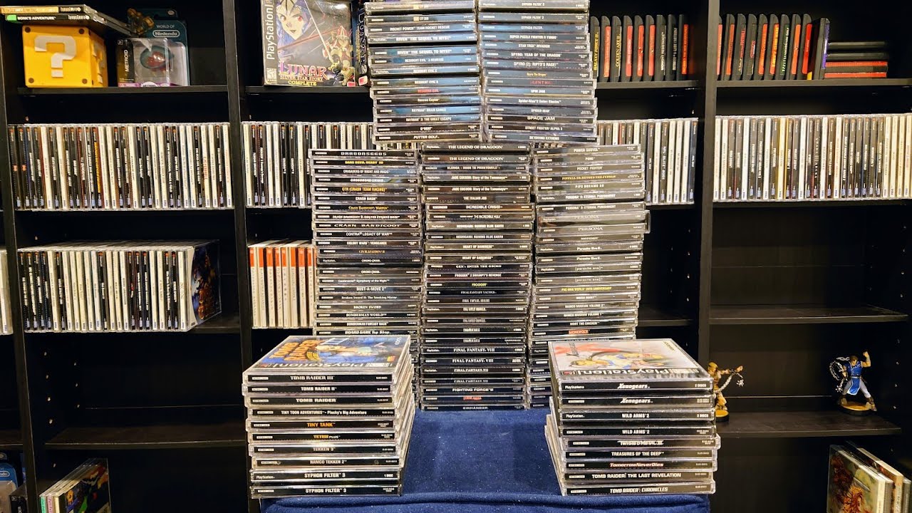 My Sony PlayStation 1 Game Collection