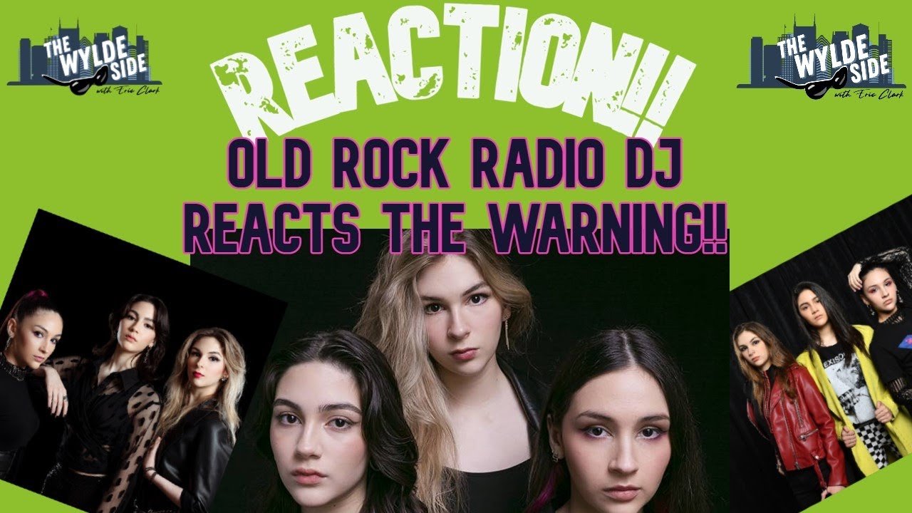 [REACTION!!] Old Rock Radio DJ REACTS to THE WARNING ft. 
