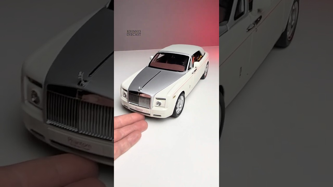 Kyosho Rolls-Royce Phantom Drophead #automobile #scalemodel #modelcars 1:18 scale #kyosho
