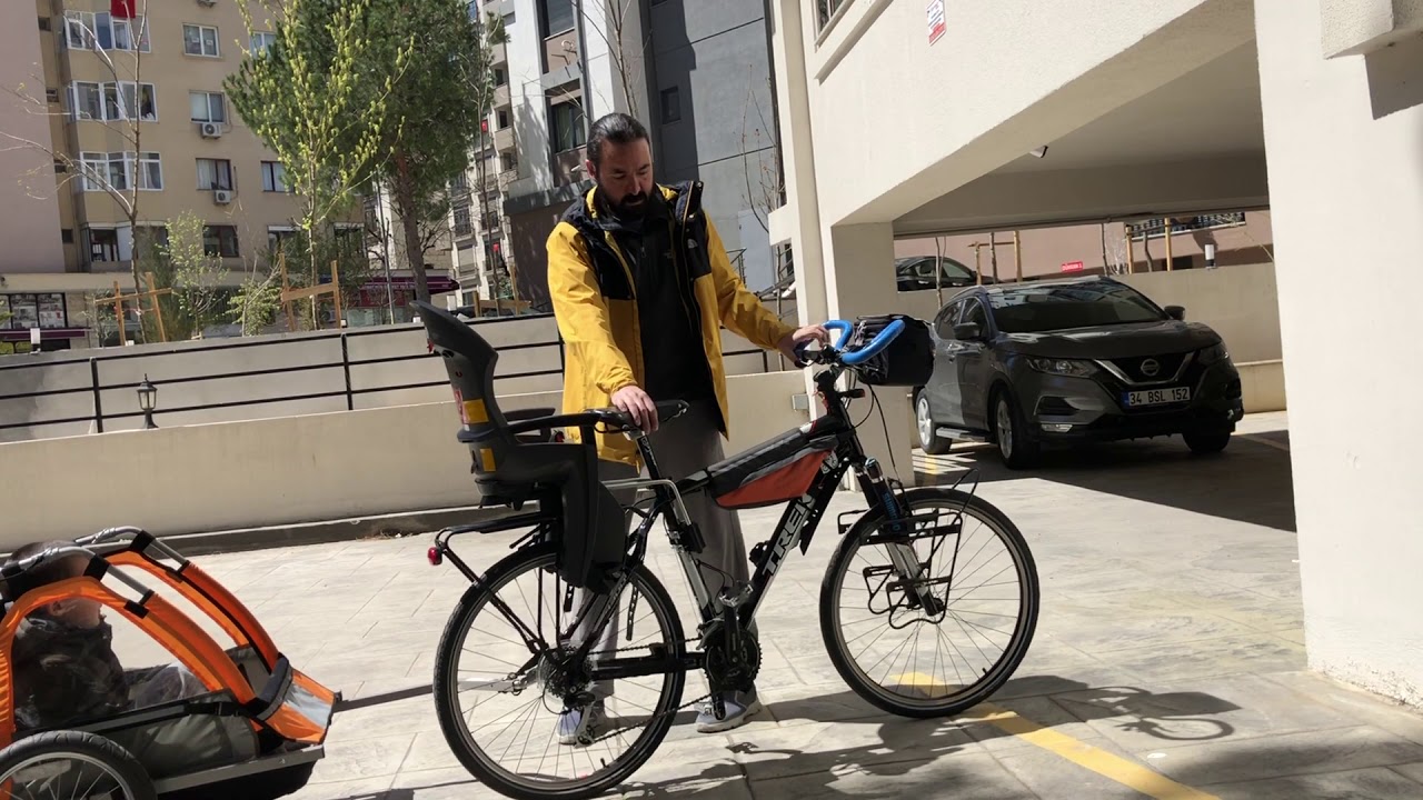 Riksha Çocuk Taşıma Römorku kurulumu ve ön testi