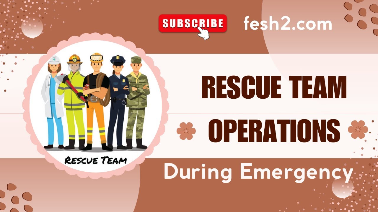 #50, Rescue Team operations during Emergency