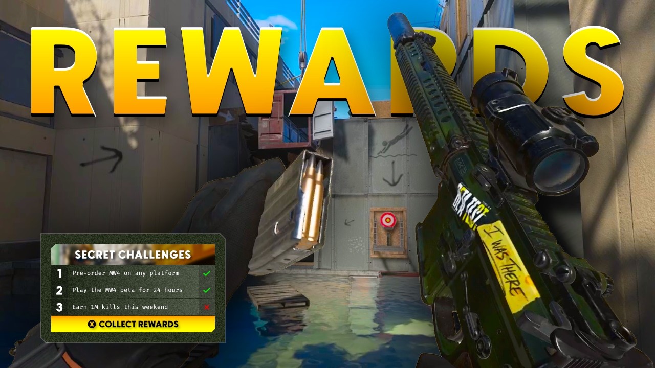 All Secret Challenges & Rewards in the Modern Warfare 4 Beta (Litmus Weapon Camo)