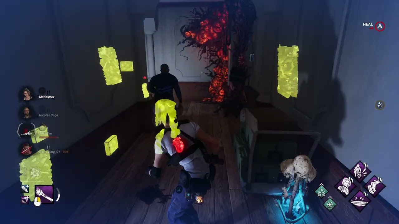 Dead by daylight Jill against The Clown