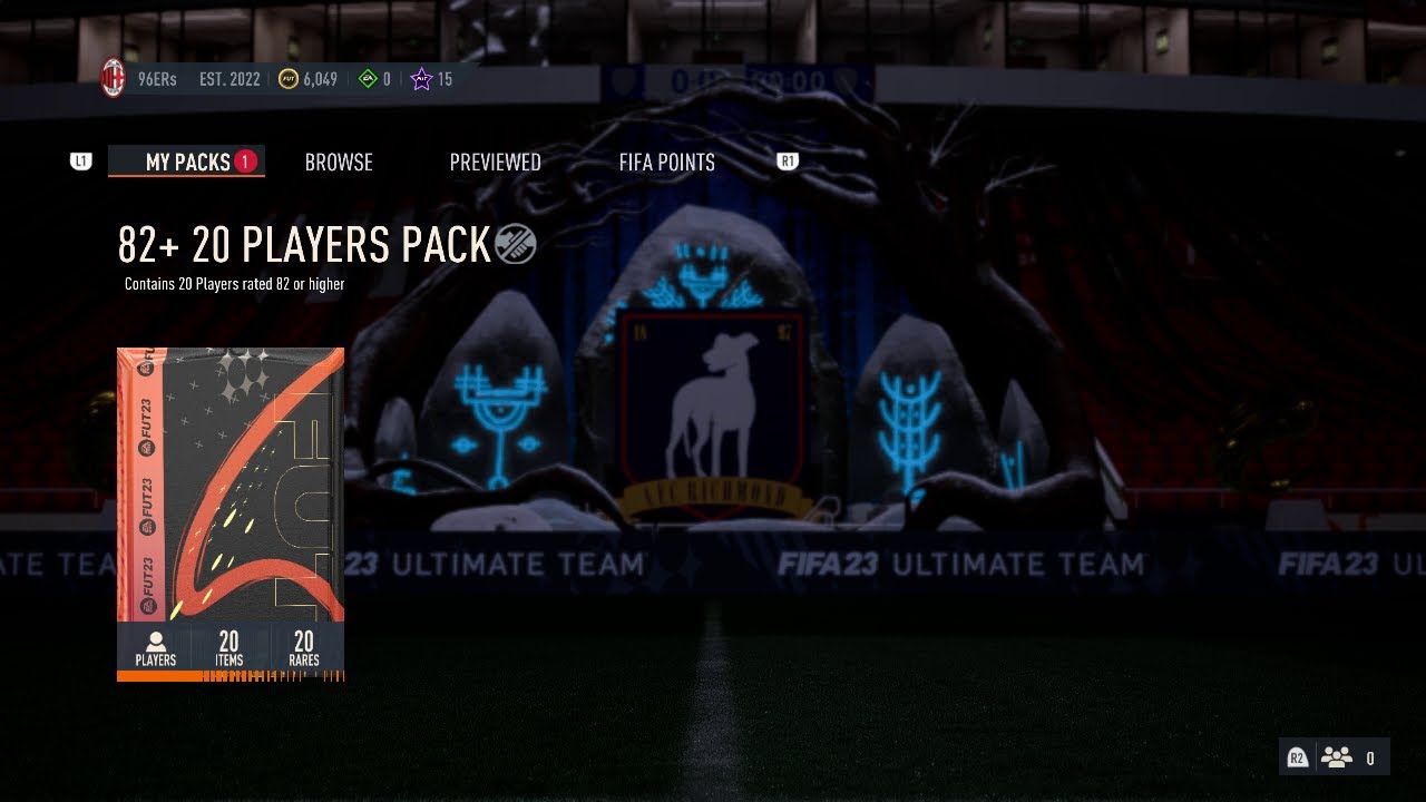 FIFA 23: 82+ 20 PLAYERS PACK ( FUTURE STARS PROMO )