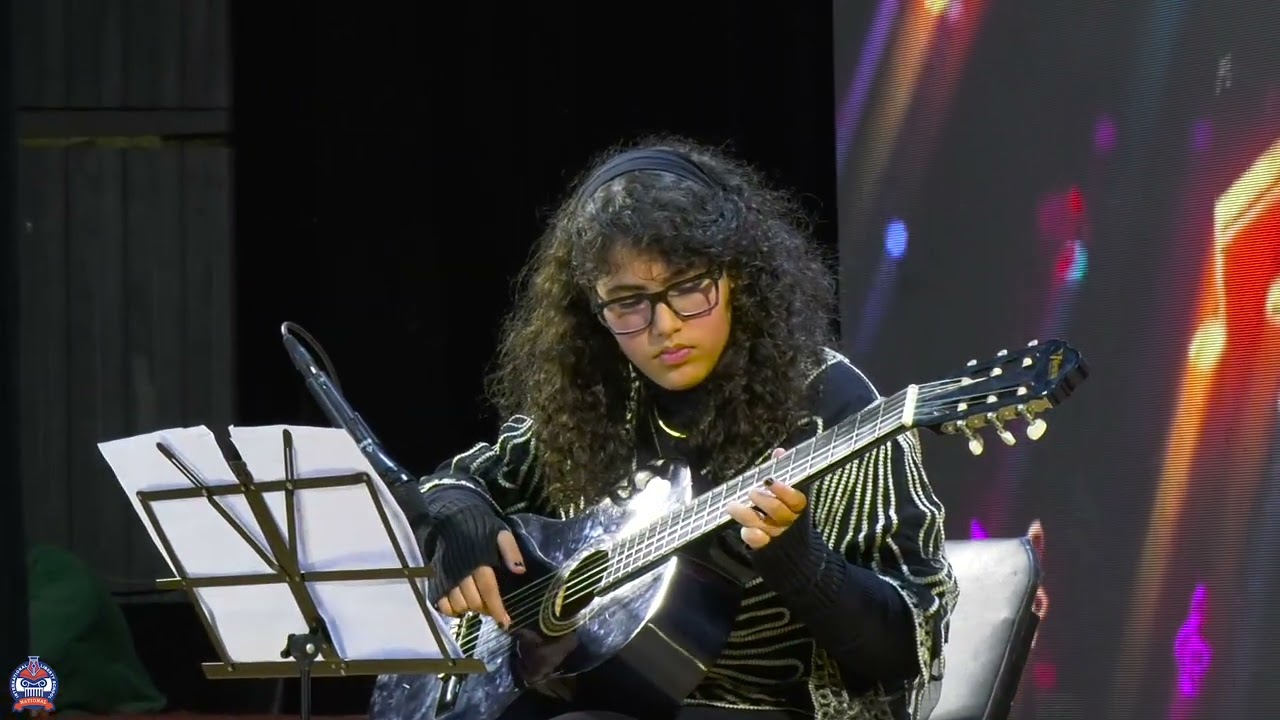 One student, one guitar, and one magical melody—Solo Guitar By Gah Amr