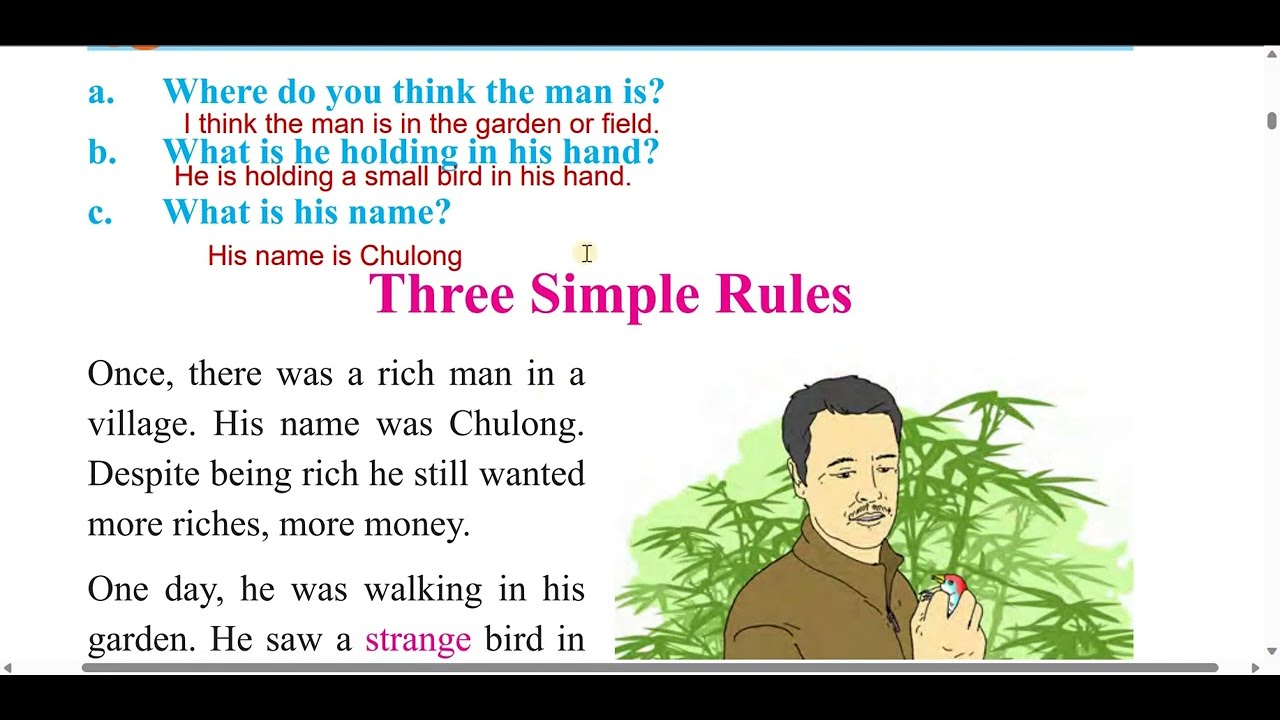 class 6 English unit 2 guide/grade 6 English chapter 2