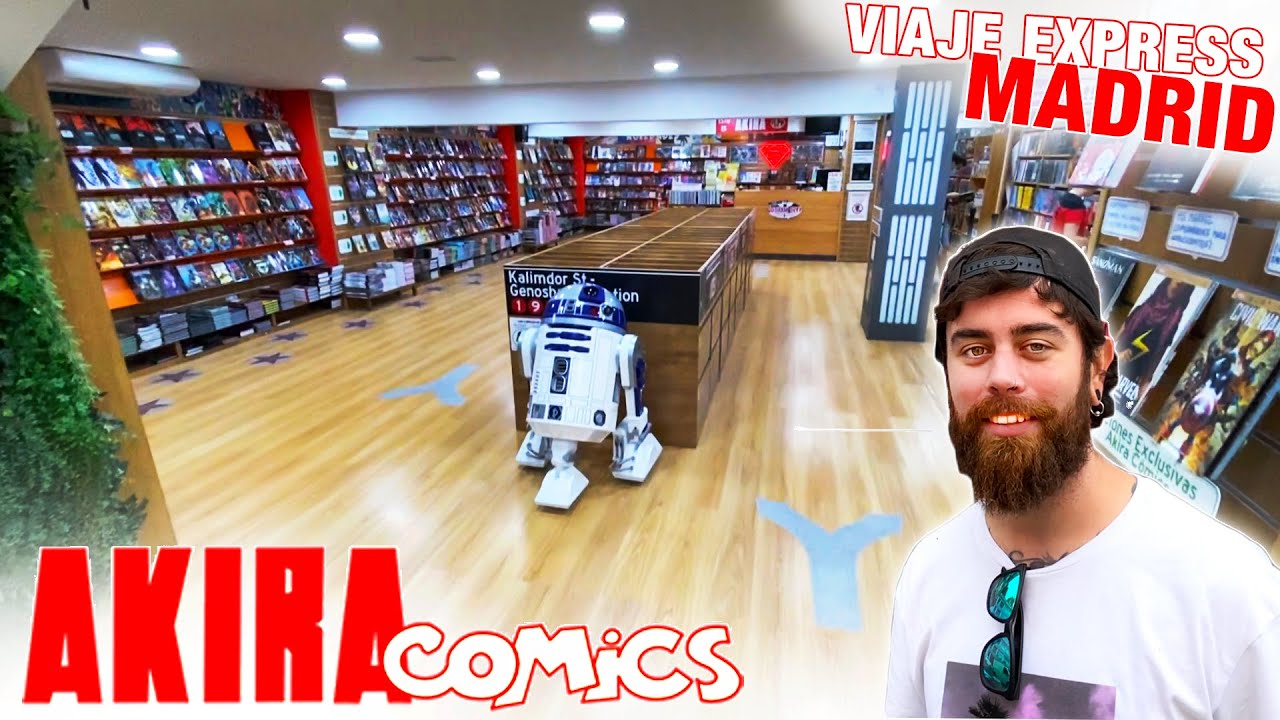 AKIRA COMICS🔴 - Visito una de las MEJORES tiendas de CÓMICS del MUNDO en MADRID✈️