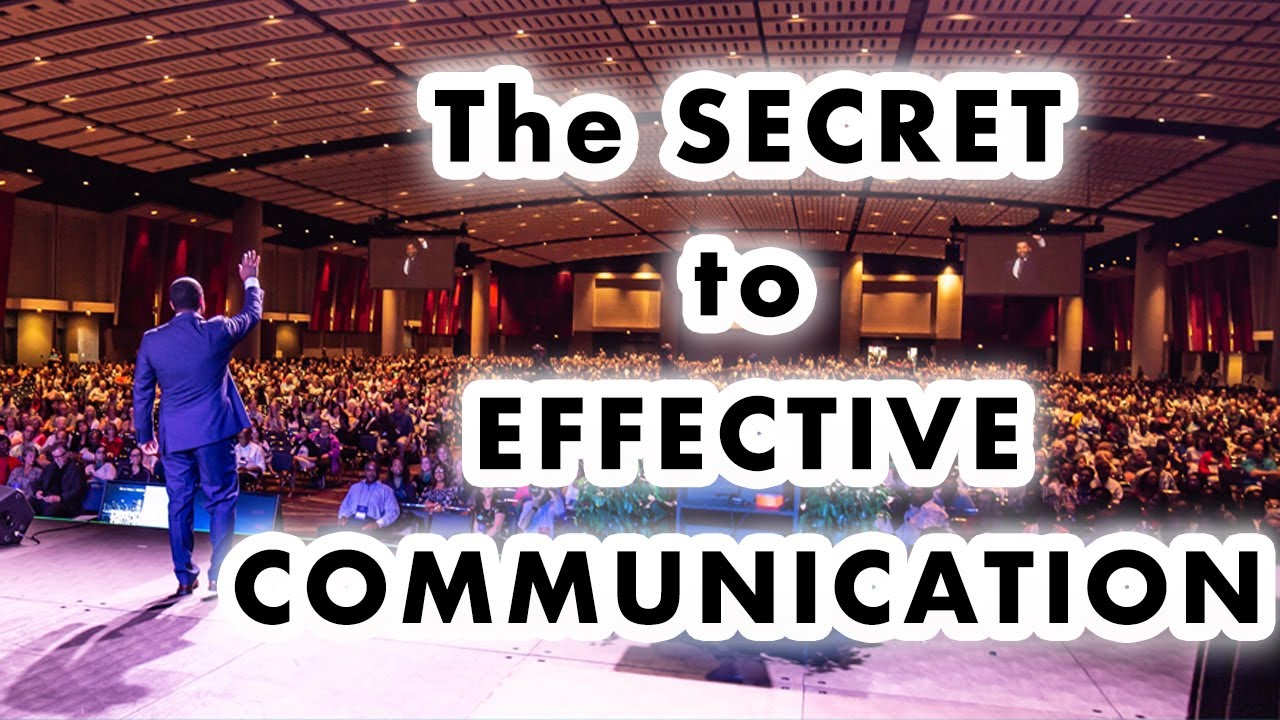 What's the Secret to Effective Communication? | Dr. Manny Scott