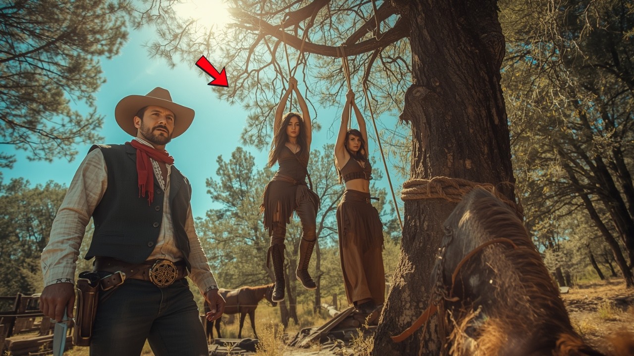 Lone Rancher for Years — Until He Found Two Apache Girls in Danger by Their Stepfather