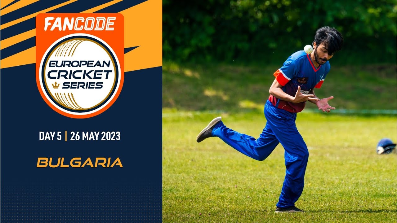 🔴 FanCode ECS Bulgaria, 2023 | Day 5 | T10 Live Cricket | European Cricket