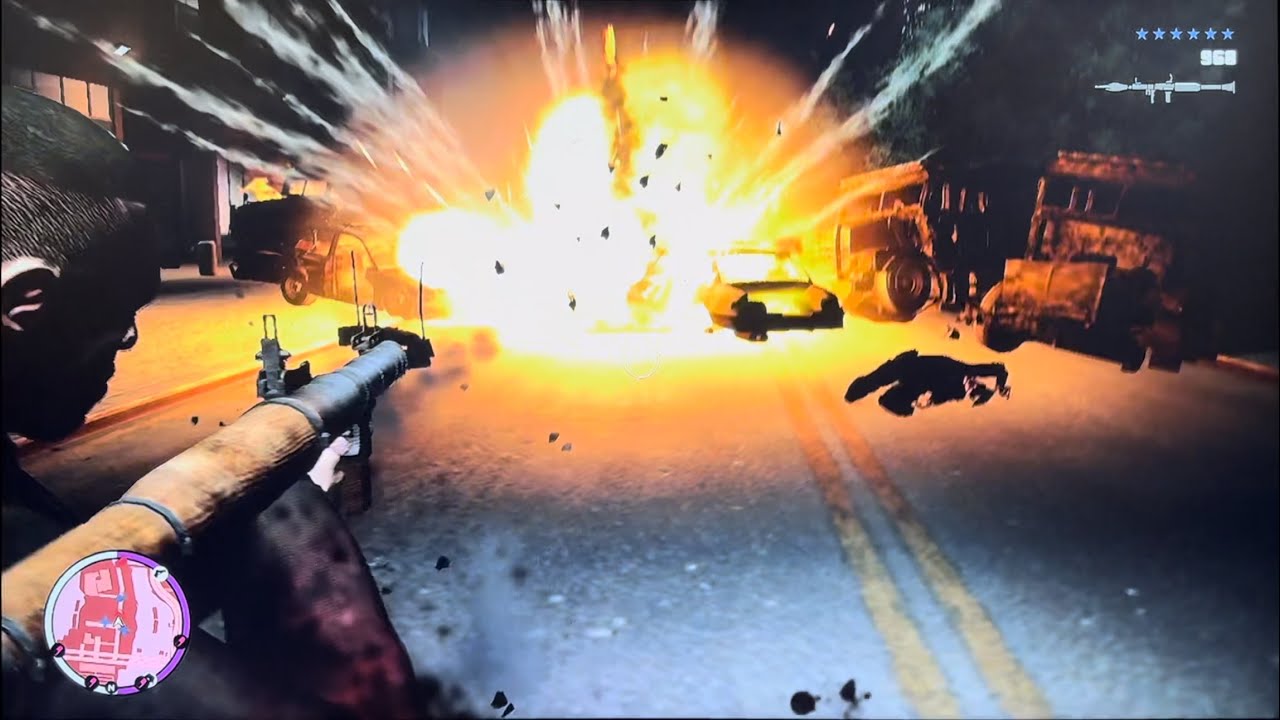 GTA TBOGT - Drug Wars Stealing Car and Extreme War Crime with the Police + 6 Star Rampage