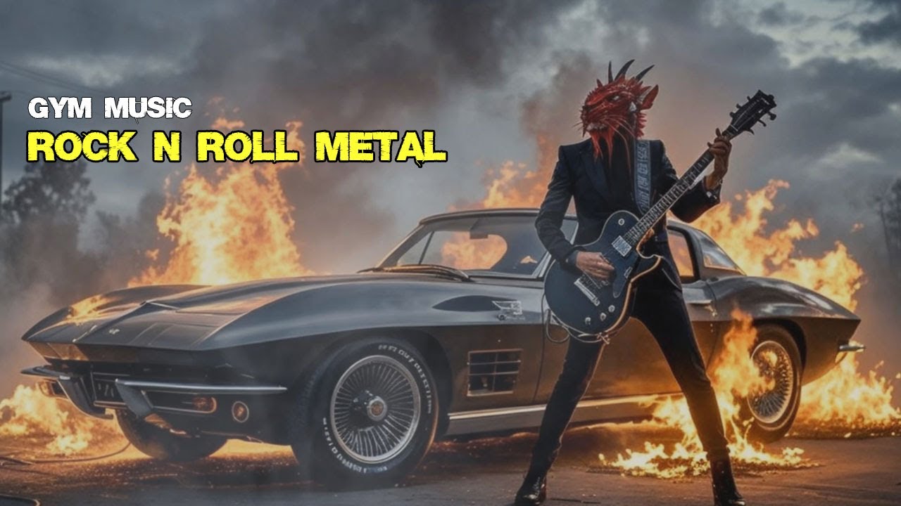 🔥 Epic Gym Music : Best Rock N Roll Metal Music Playlist for Gym Motivation 🤟🎧🎸
