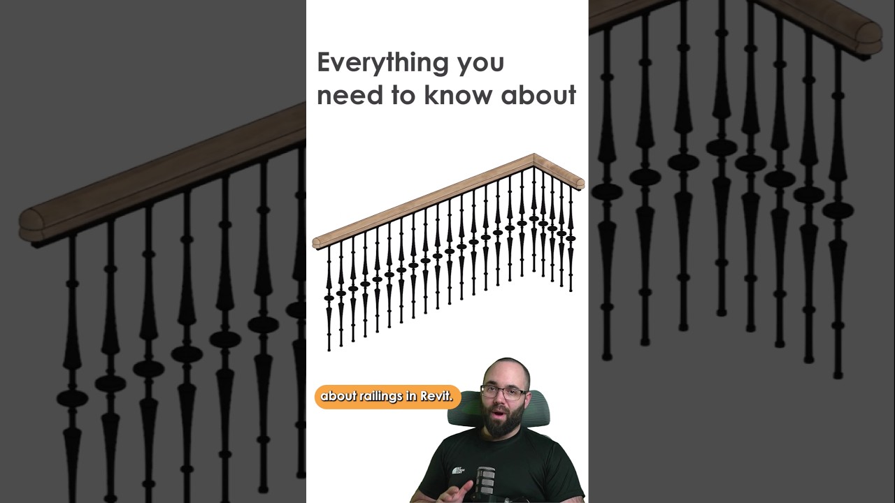 Railings in #revit