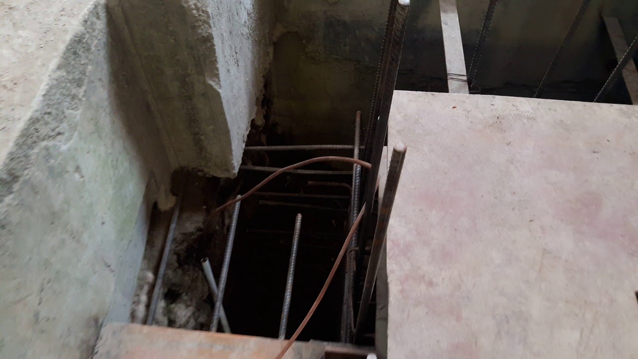 Install pembesian frame base plate