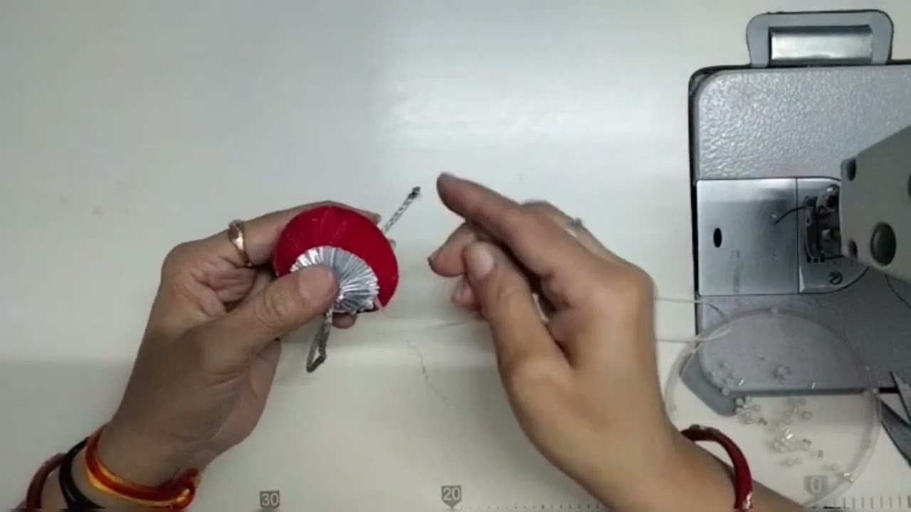 Fabric Latkan Cutting and Stitching | Craft Design Fashion Latkan | #viralvideos  #viral