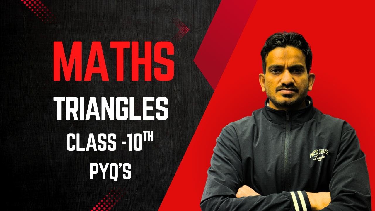 Board PYQ's and Solutions of 