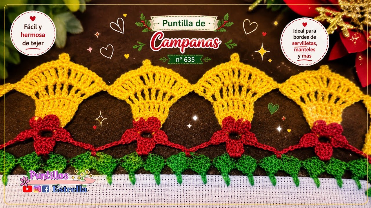 Puntilla de campanas 🔔 no. 635 - Puntillas Estrella 