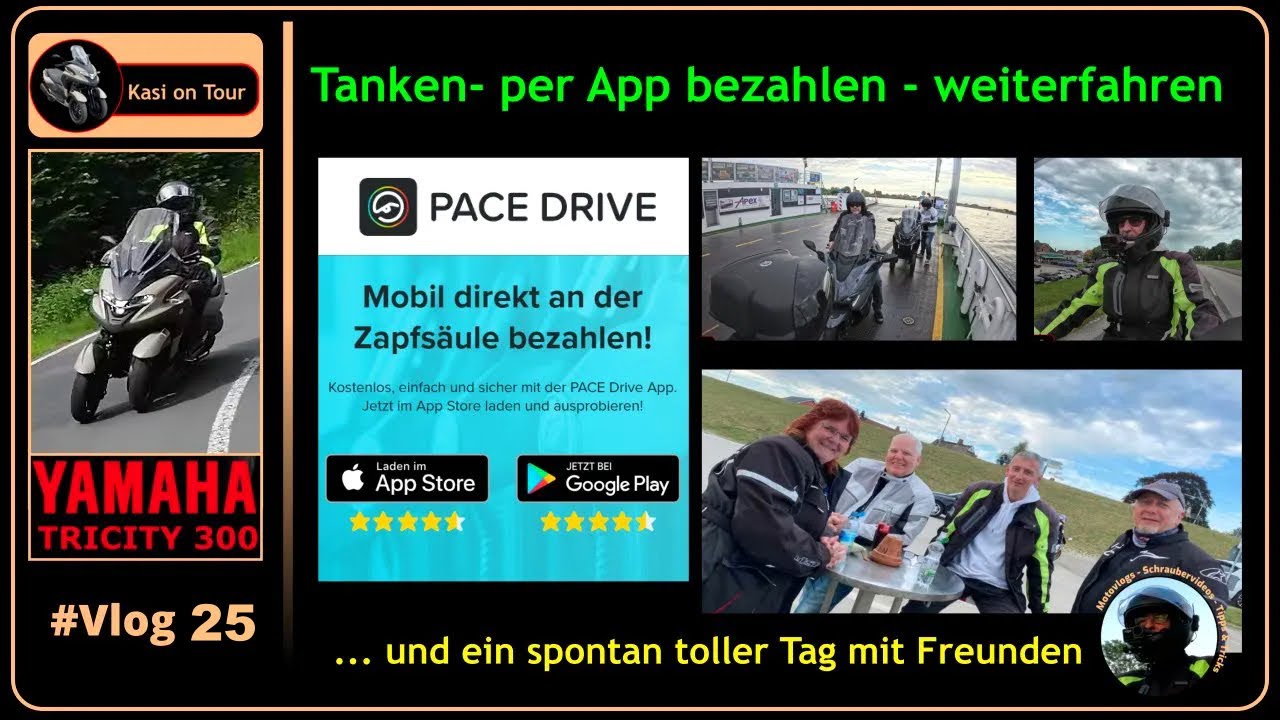 #Vlog 25 👉 Tanken und bezahlen an der Zapfsäule mit der App Pace Drive ✌️