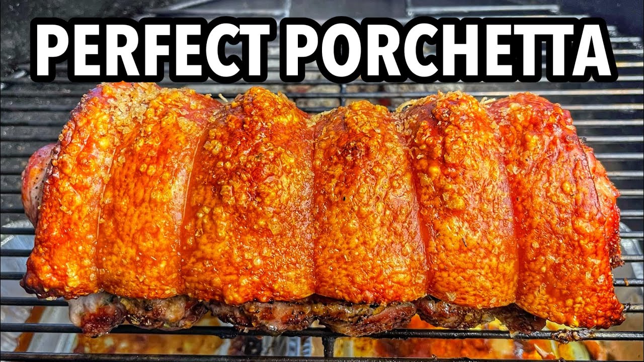 Рецепт поркетты, приготовленной в котле Weber