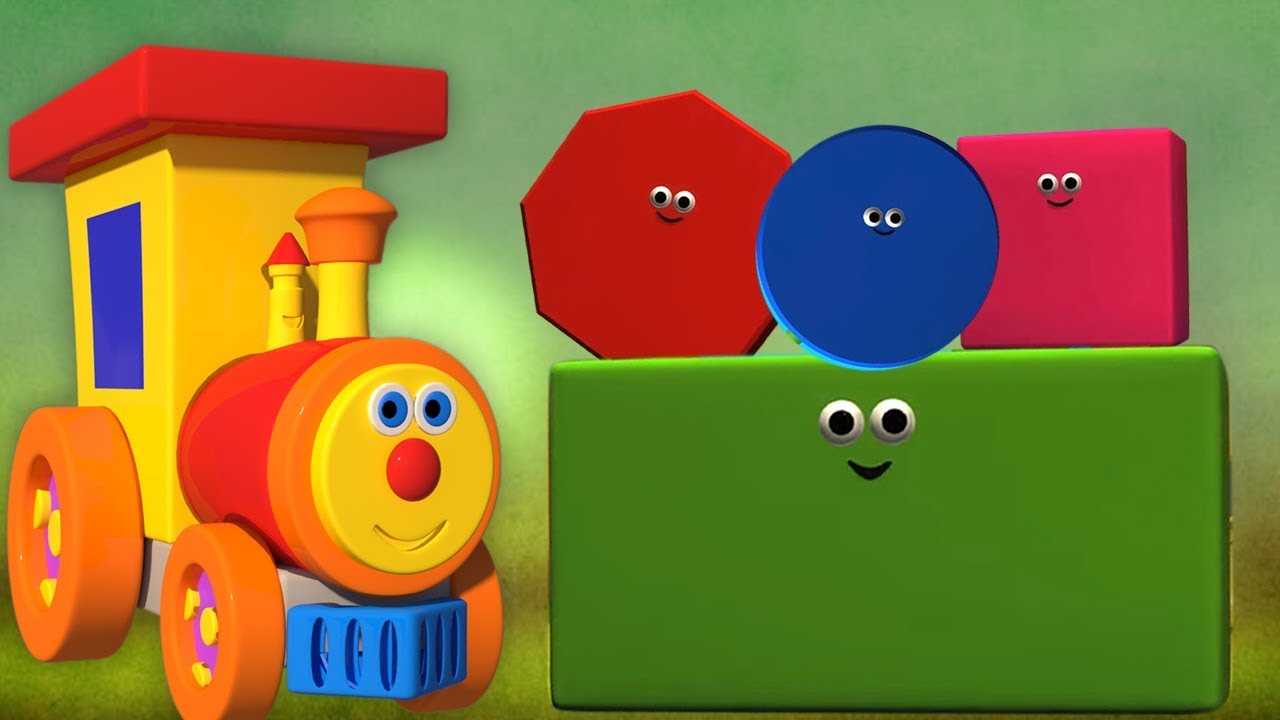 Ben Treno e forme video educativi imparare le forme Kids Learning Video Ben Train And Shapes