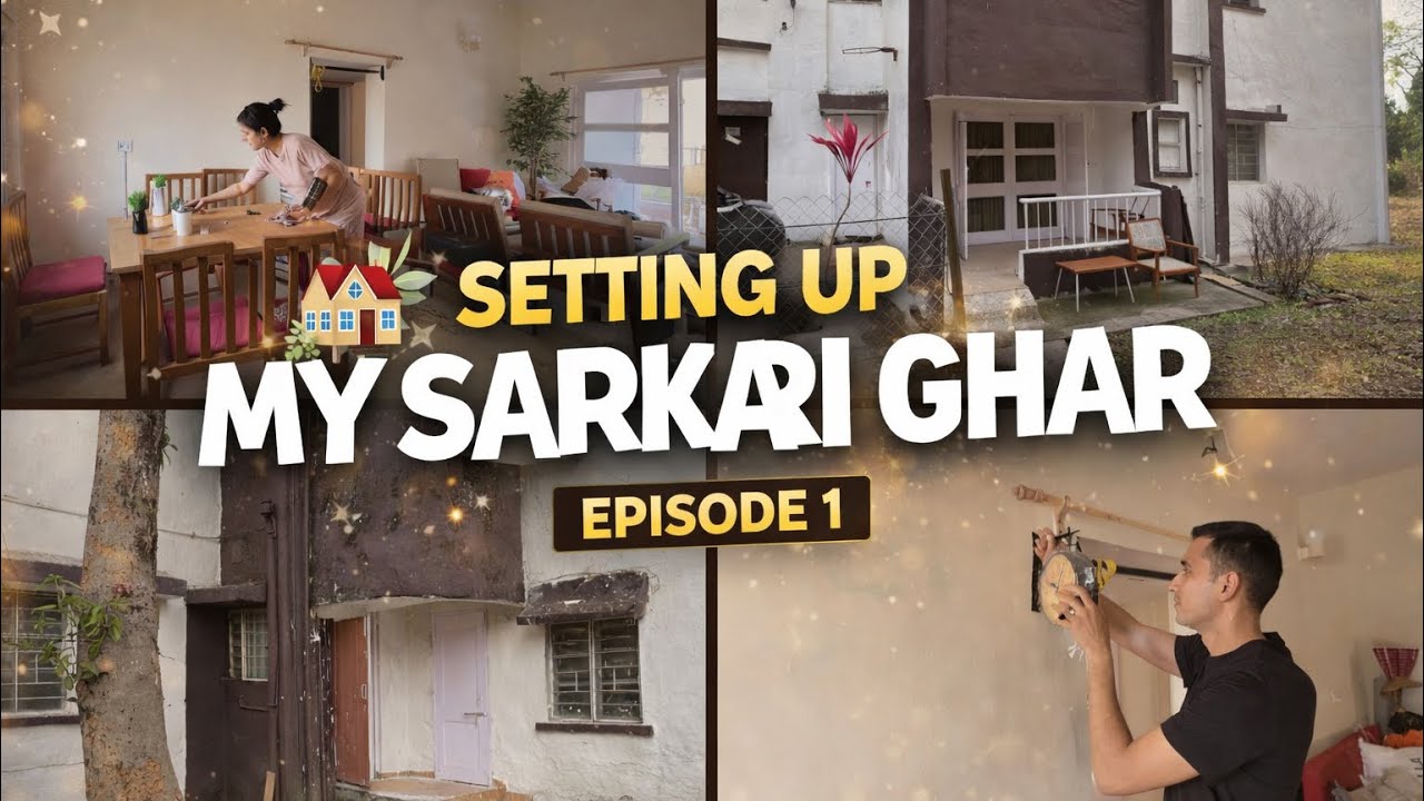 SETTING UP MY FIRST SARKARI GHAR || OUR DREAM OF 9 YEARS CAME TRUE || KARUNA CHOUDHARY ||
