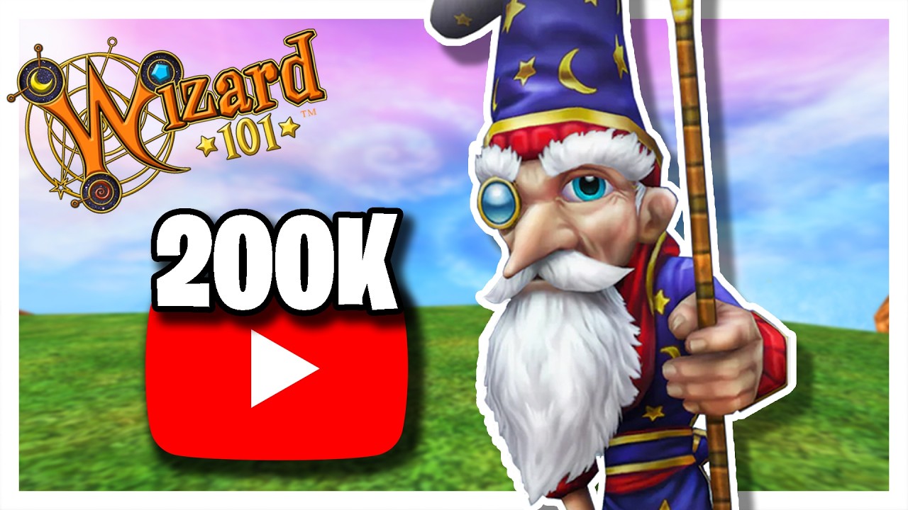 Wizard101 Youtuber Somehow Hits 200k Subscribers