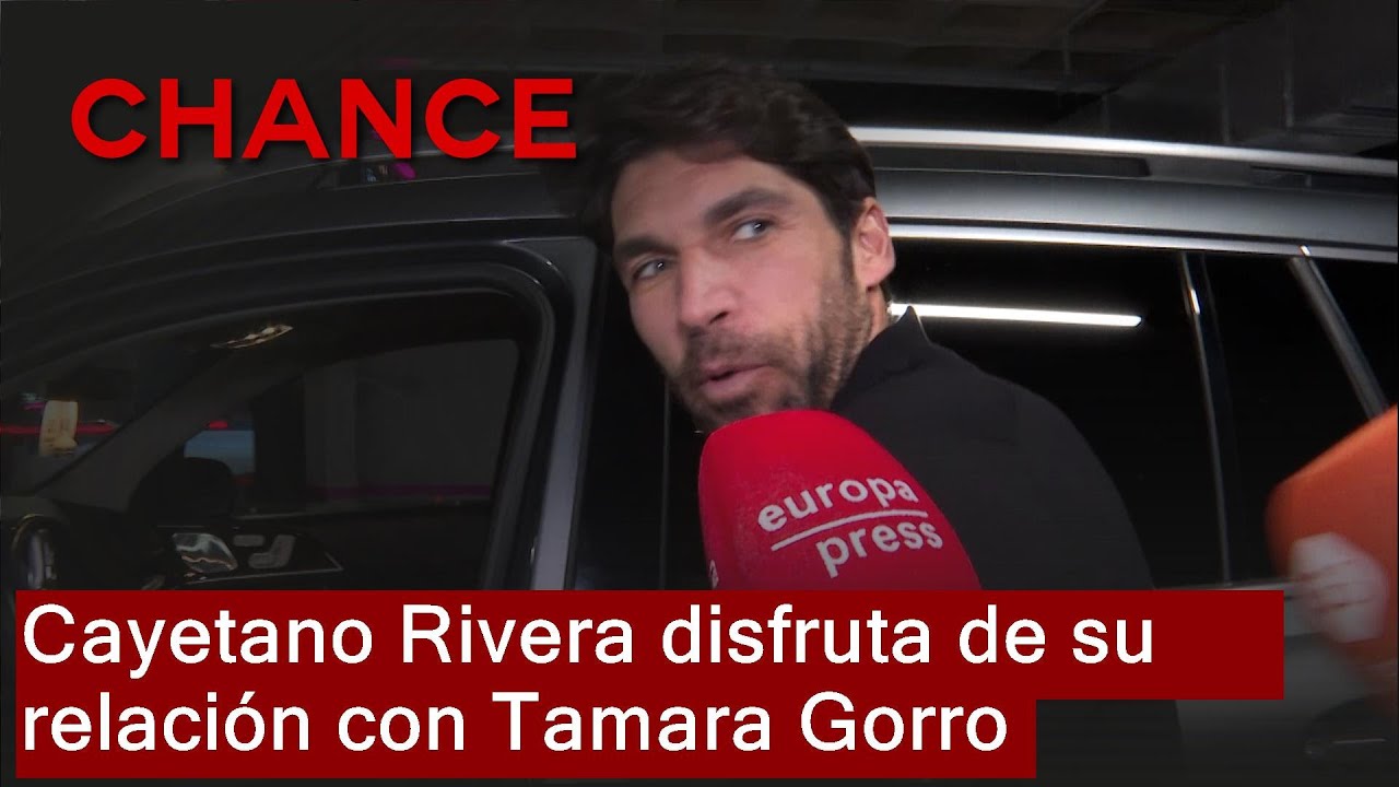 Cayetano Rivera presume del gran momento que está viviendo al lado de Tamara Gorro