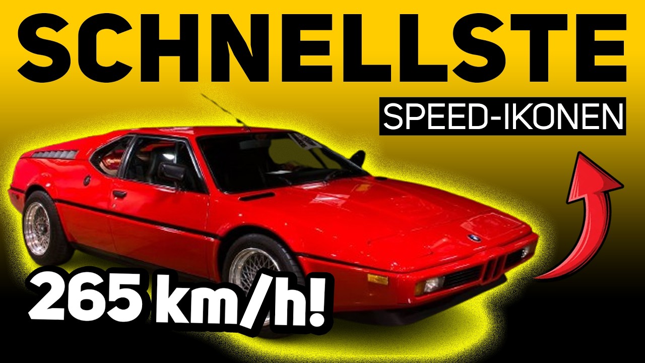 Als Deutsche Autos noch WIRKLICH schnell waren – Top 10 der 70er Jahre!