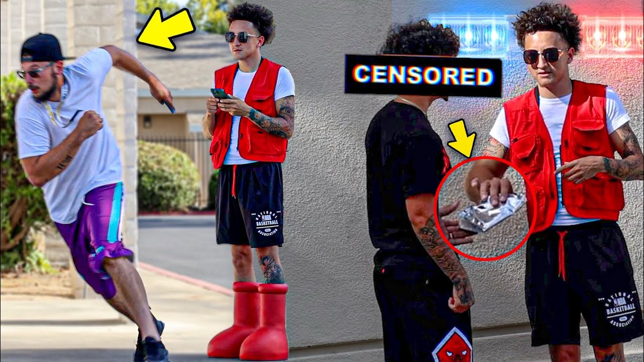 Поимка дилеров в районе: полицейская шутка под прикрытием. Часть 2!