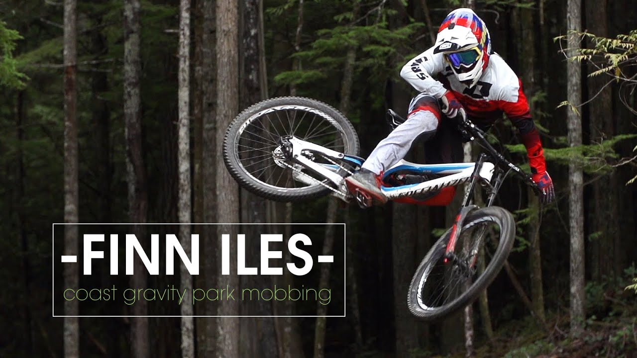 Finn Iles Ripping and Whipping at Coast Gravity Park