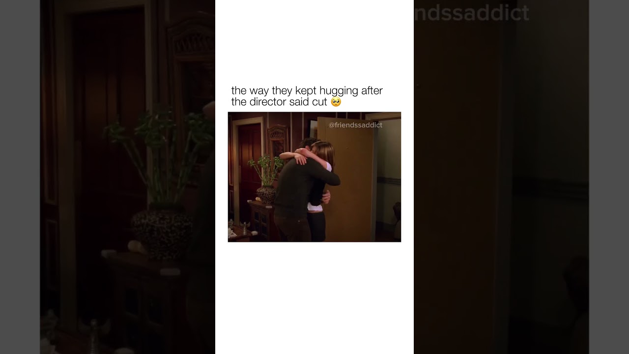 "Love's Unspoken Language: Ross and Rachel's Director's Cut Hug"❤️🥹