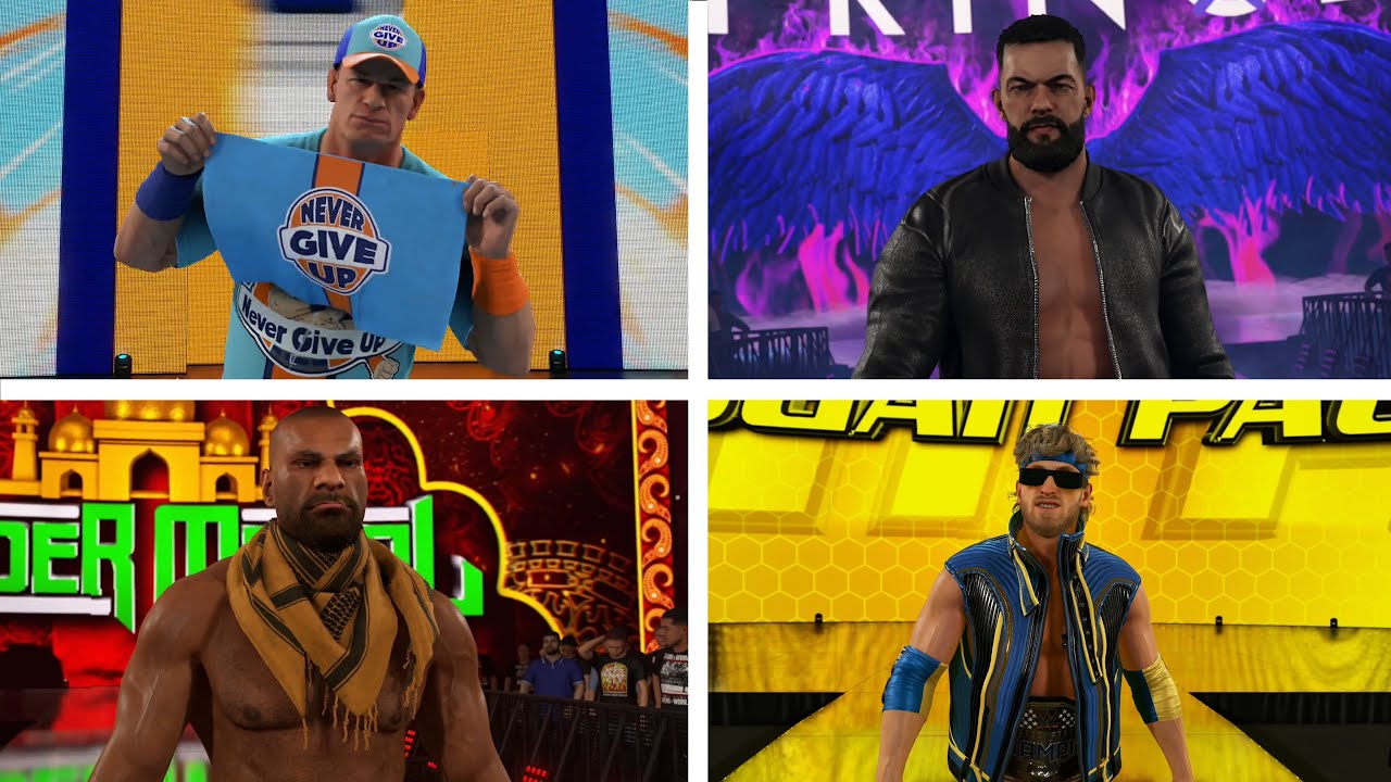 WWE 2K24 Entrances: Jinder Mahal, John Cena, Logan Paul, Finn Balor, Sheamus & Karrion Kross