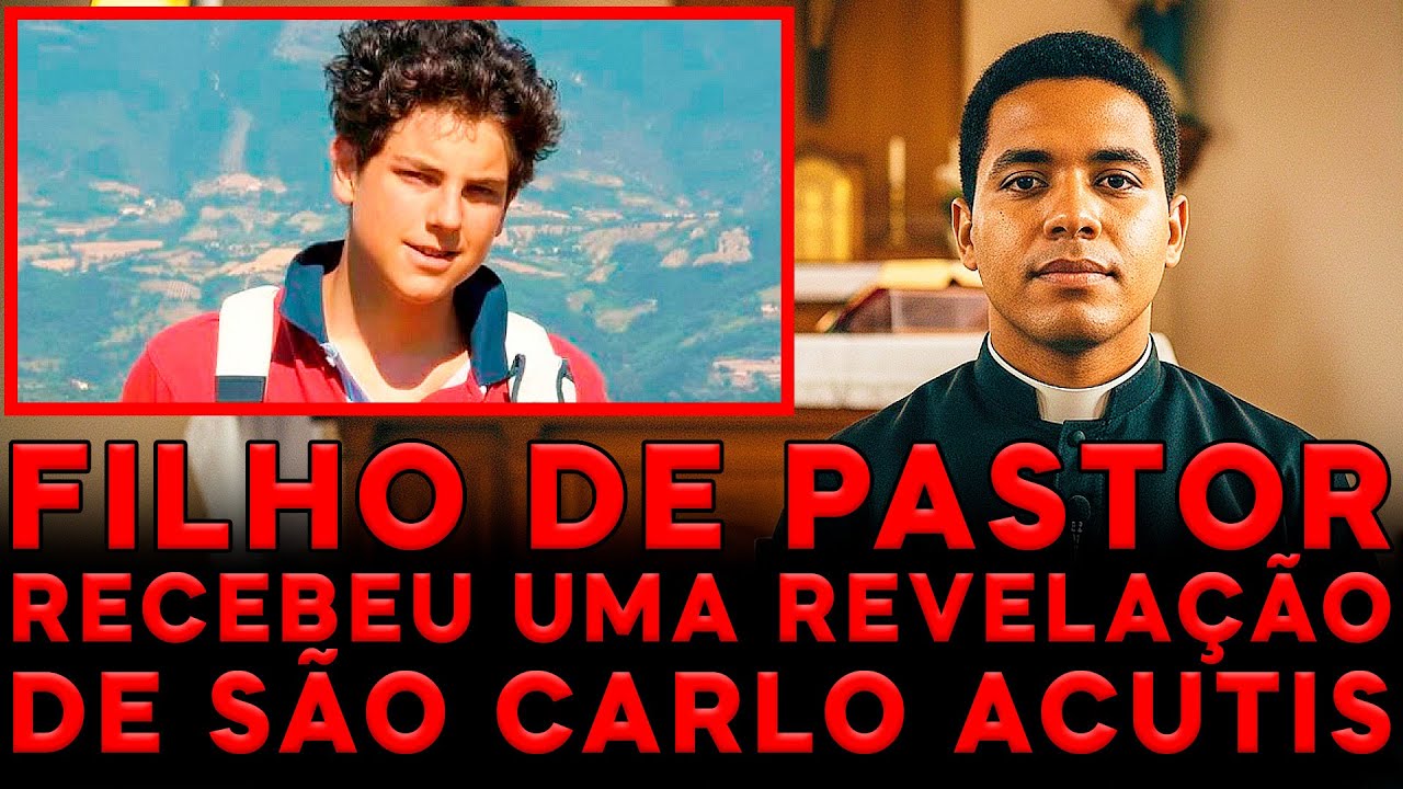 ELE ERA FILHO DE UM PASTOR PODEROSO… SÃO CARLO ACUTIS FEZ UM MILAGRE QUE MUDOU SUA VIDA TOTALMENTE