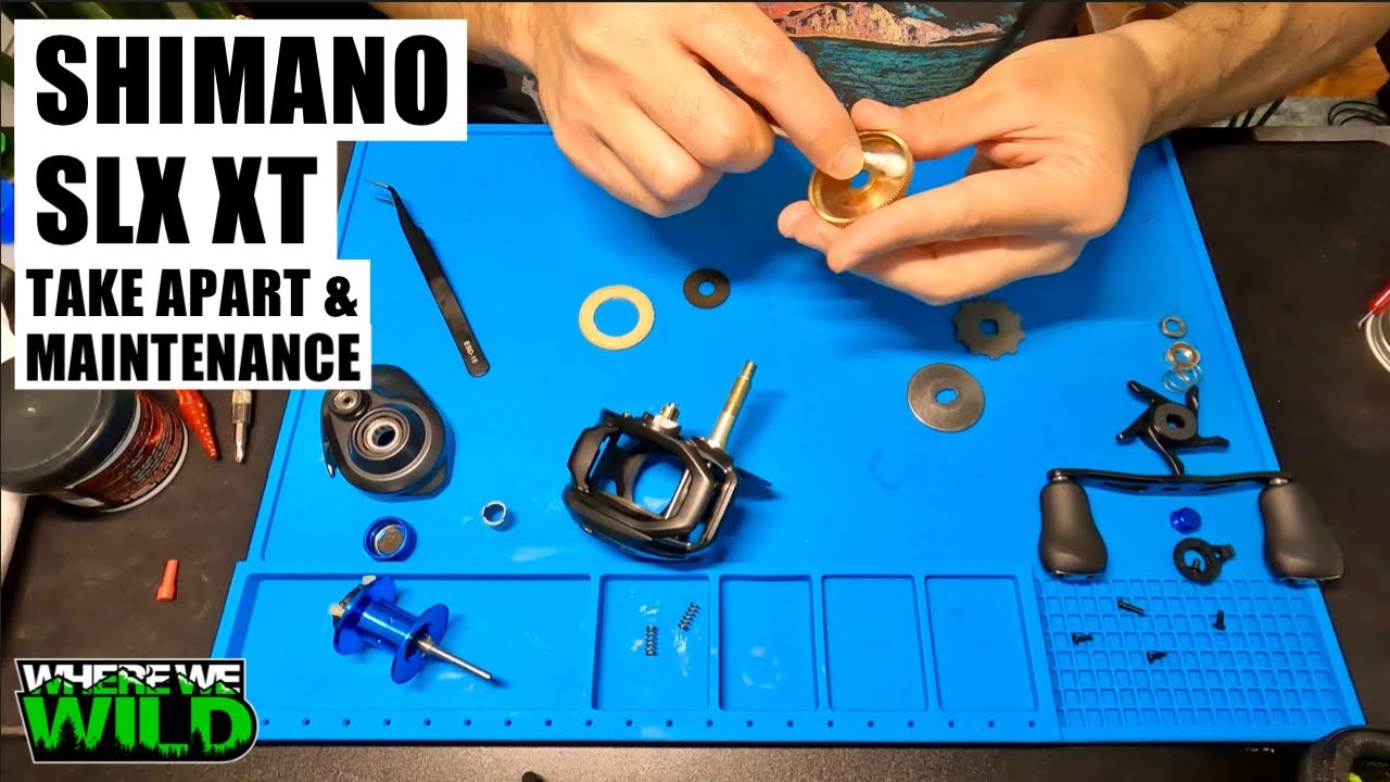 SHIMANO SLX XT - Take Apart & Reel Maintenance