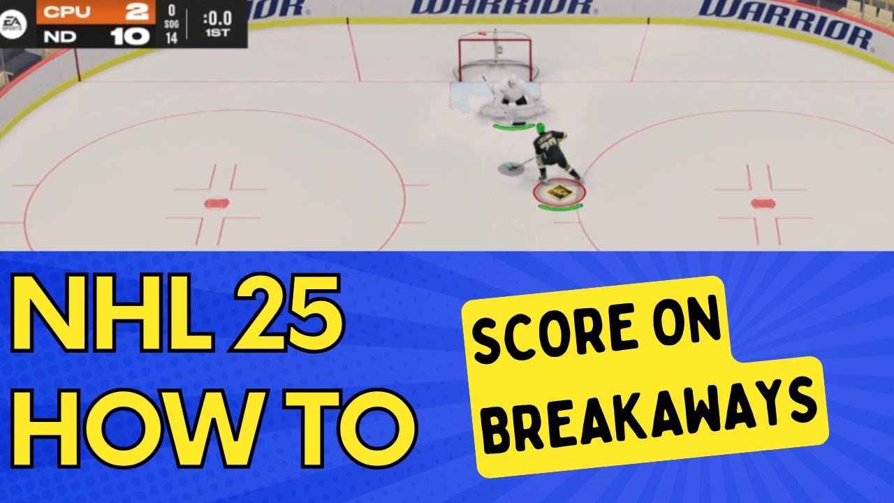 How to Score on Breakaways in NHL 25