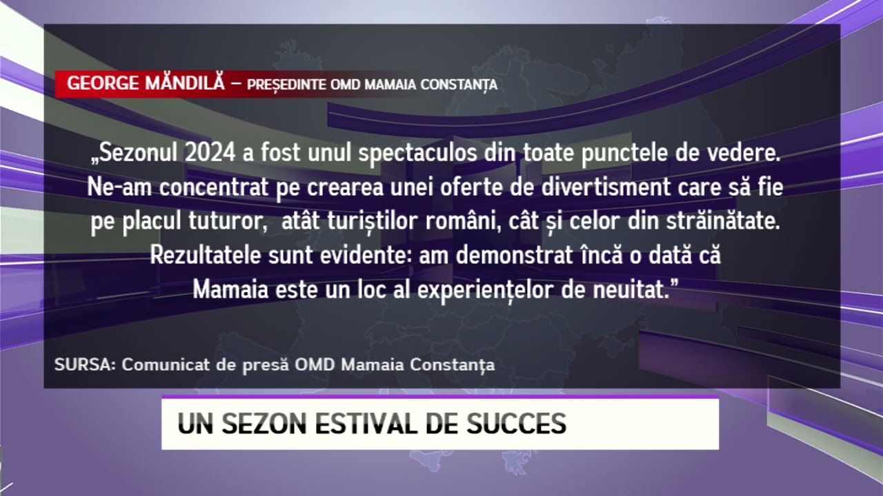 Un sezon estival de succes - LITORAL TV