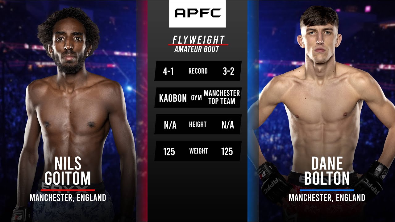 NILS GOITOM VS DANE BOLTON | #APFC8 | #FULLFIGHT