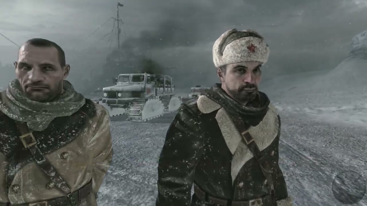 Call of Duty Black Ops - Project Nova | Follow Dimitri Petrenko | Reznov Snowcat Ride | Gameplay