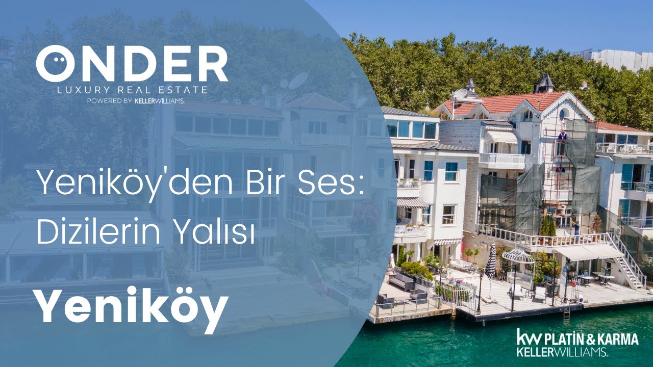Yeniköy'de Satılık Rıhtımlı Yalı