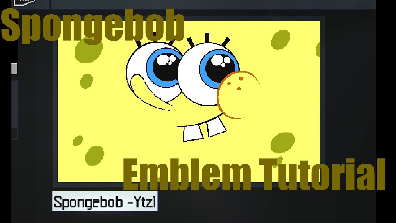 Spongebob BO3 Emblem Tutorial