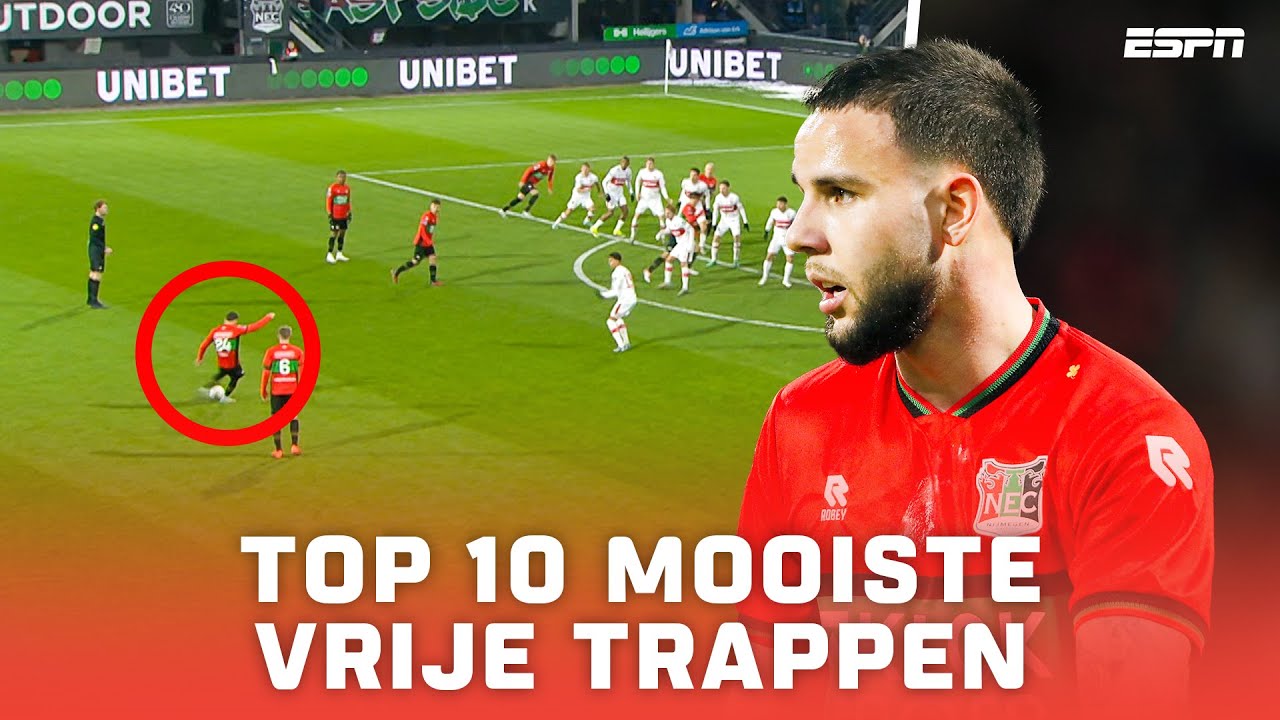 TOP 10 MOOISTE VRIJE TRAPPEN in de Eredivisie 2023/24 🎯