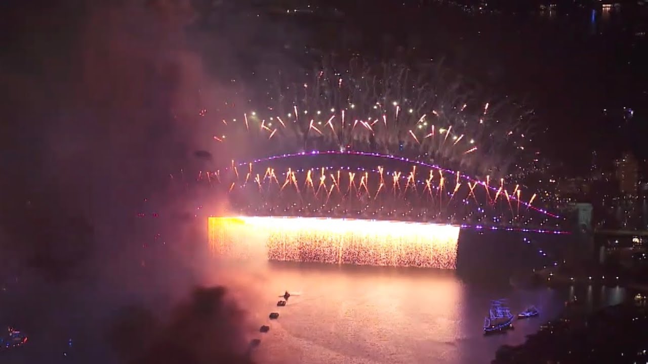 Sydney NYE— All Waterfalls (1996-2026)