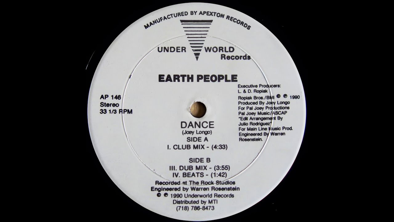 Earth People - Dance (Club Mix) (1990)