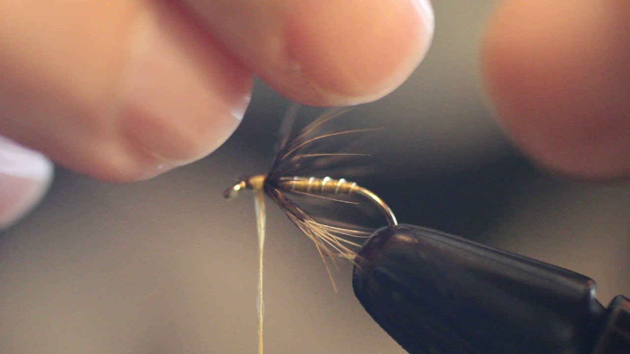 Tying a Greenwell's Glory wet fly with Bill Oder