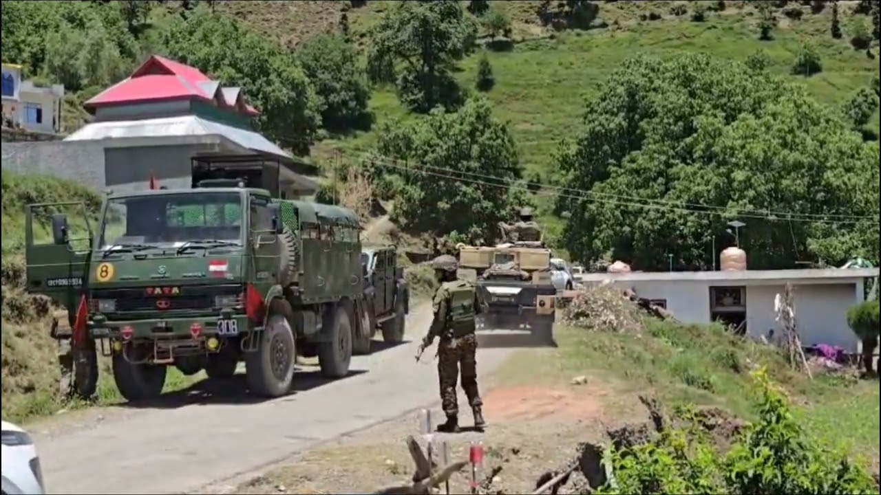 GOC White Knight Corps Assesses Operation Sheruwali At Ghambir Mughlan : Dorimal.