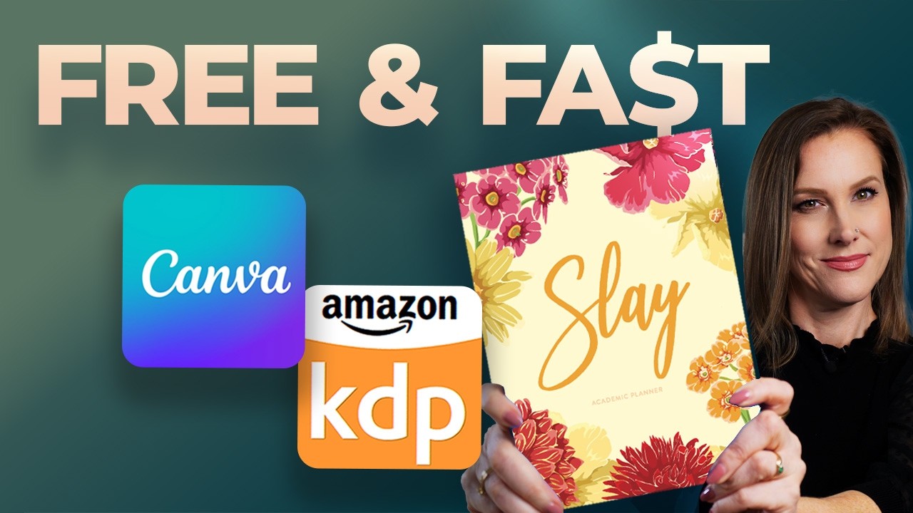Как создать свой ИДЕАЛЬНЫЙ ежедневник в Canva (и продавать его на Amazon KDP)
